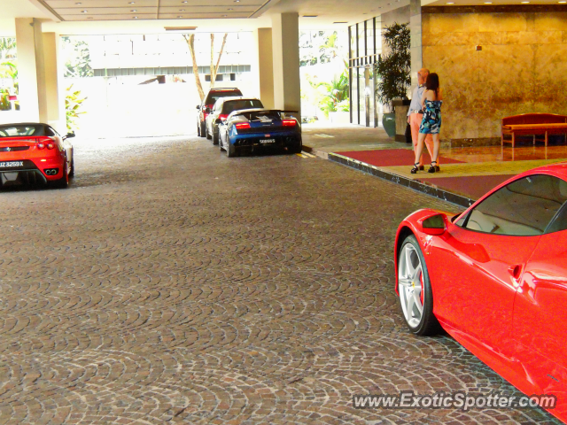 Ferrari 458 Italia spotted in Singapore, Singapore