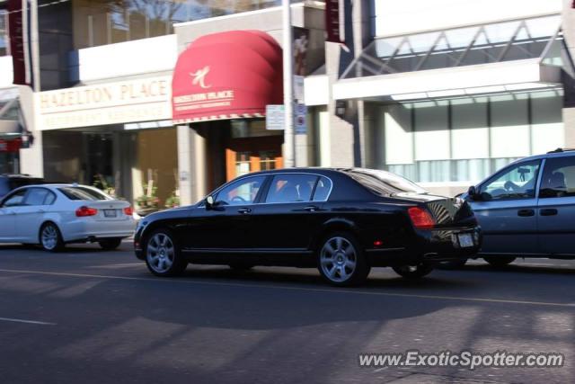 Bentley Continental spotted in Toronto, Canada