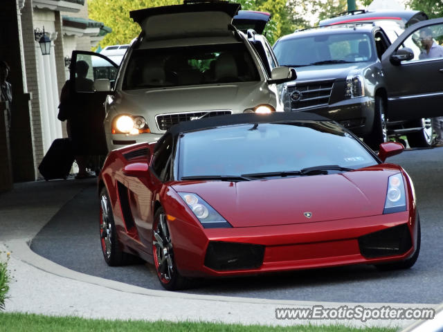 Lamborghini Gallardo spotted in Hershey, Pennsylvania