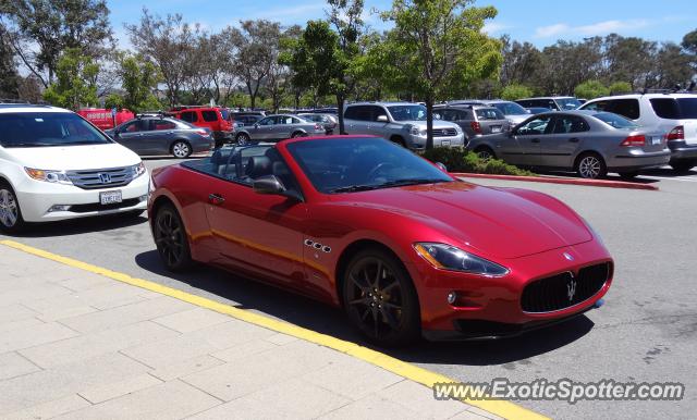 Maserati GranCabrio spotted in Corte Madera, California