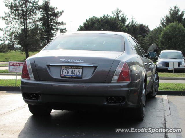 Maserati Quattroporte spotted in Dublin, Ohio