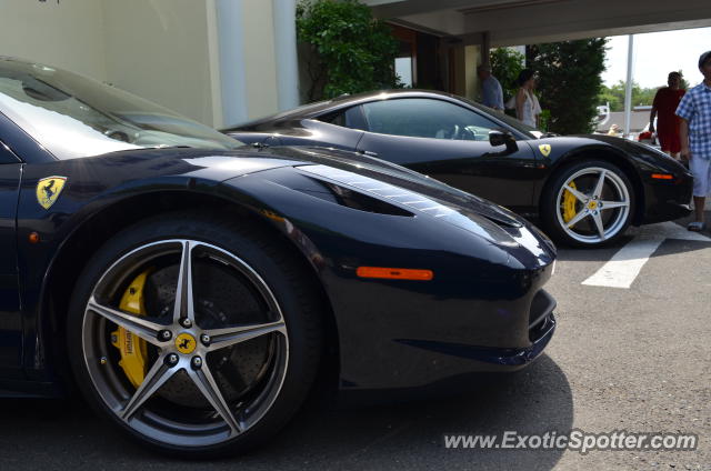 Ferrari 458 Italia spotted in Greenwich, Connecticut