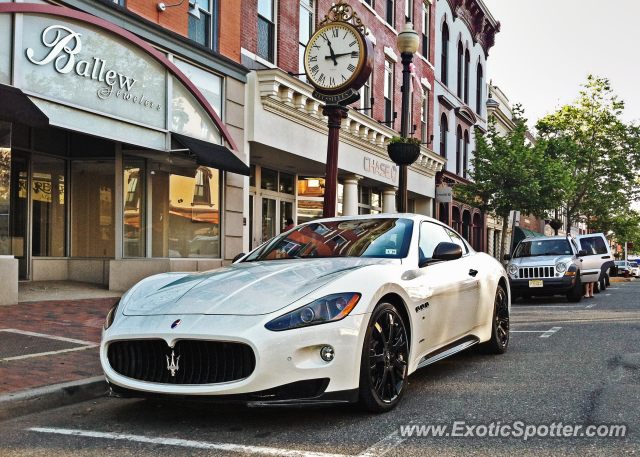 Maserati GranTurismo spotted in Red Bank, New Jersey