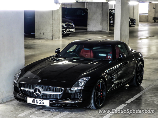 Mercedes SLS AMG spotted in Manchester, United Kingdom