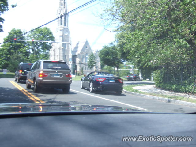 Maserati GranCabrio spotted in Greenwich, Connecticut