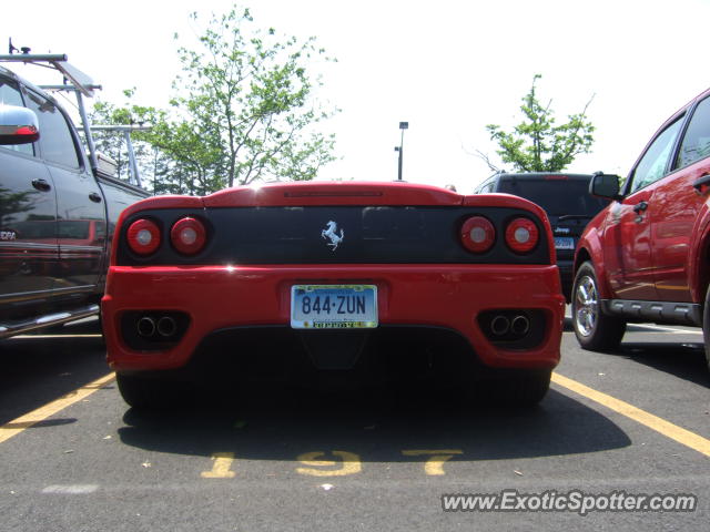 Ferrari 360 Modena spotted in Greenwich, Connecticut