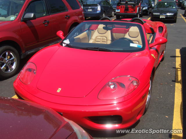 Ferrari 360 Modena spotted in Greenwich, Connecticut