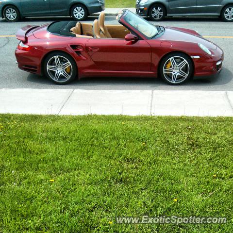 Porsche 911 Turbo spotted in Montreal, Canada