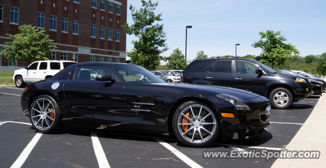 Mercedes SLS AMG spotted in New Albany, Ohio