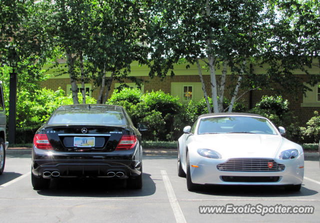 Aston Martin Vantage spotted in New Albany, Ohio