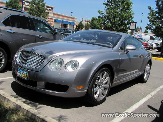 Bentley Continental spotted in Columbus, Ohio