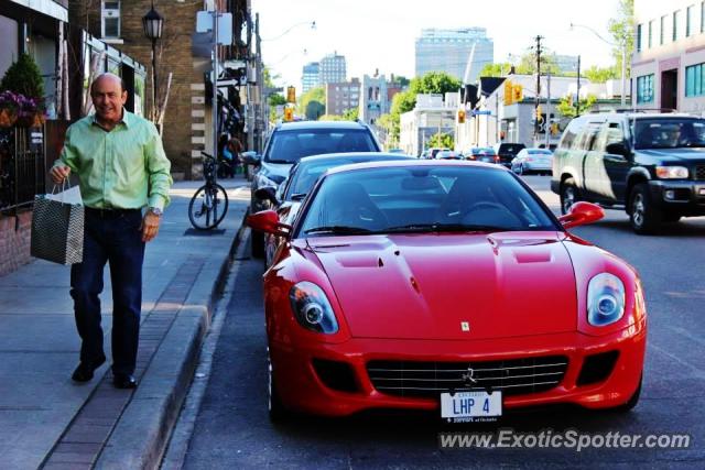 Ferrari 599GTB spotted in Toronto, Canada