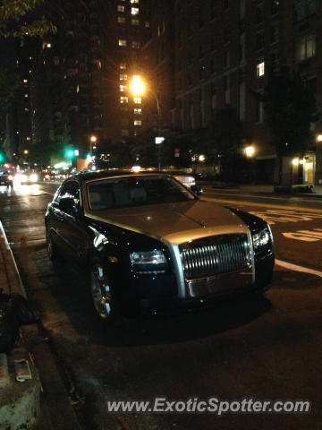 Rolls Royce Ghost spotted in New York City, New York