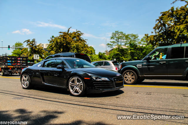 Audi R8 spotted in Greenwich, Connecticut