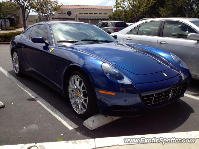 Ferrari 612 spotted in Carmel Valley, California