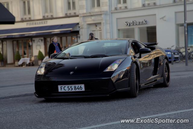 Lamborghini Gallardo spotted in Copenhagen, Denmark