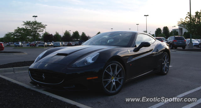 Ferrari California spotted in Columbus, Ohio