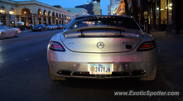 Mercedes SLS AMG spotted in Columbus, Ohio