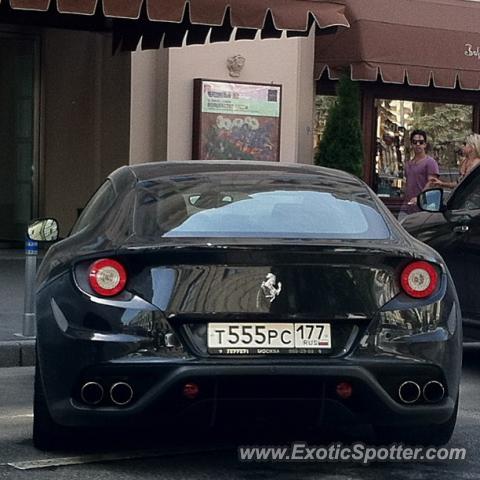 Ferrari FF spotted in Moscow, Russia