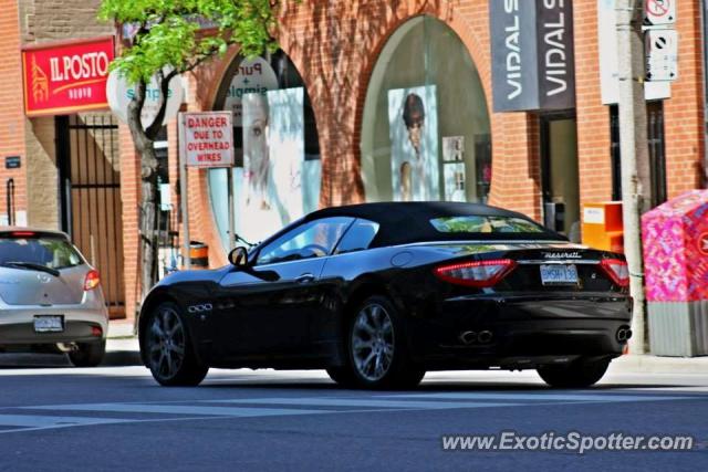 Maserati GranCabrio spotted in Toronto, Canada