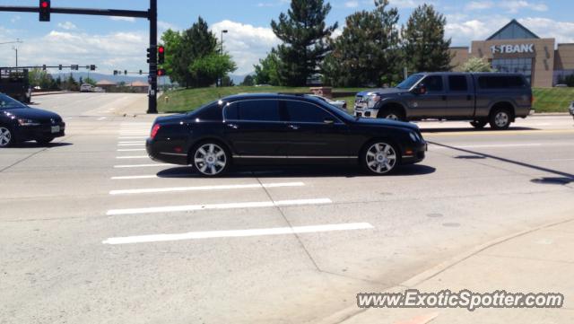 Bentley Continental spotted in Highlands ranch, Colorado