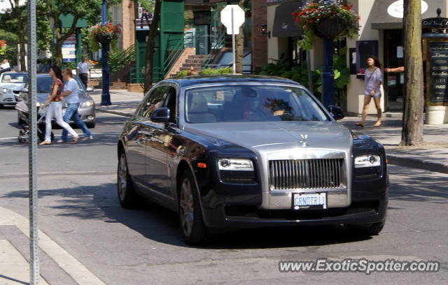 Rolls Royce Ghost spotted in Toronto, Canada