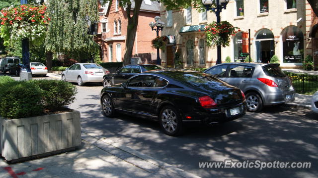 Bentley Continental spotted in Toronto, Canada