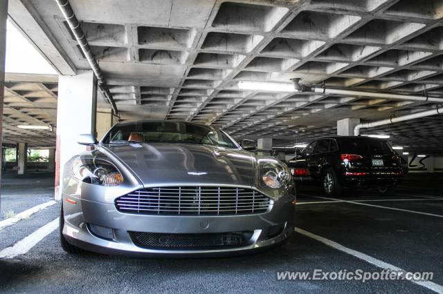 Aston Martin DB9 spotted in Greenwich, Connecticut