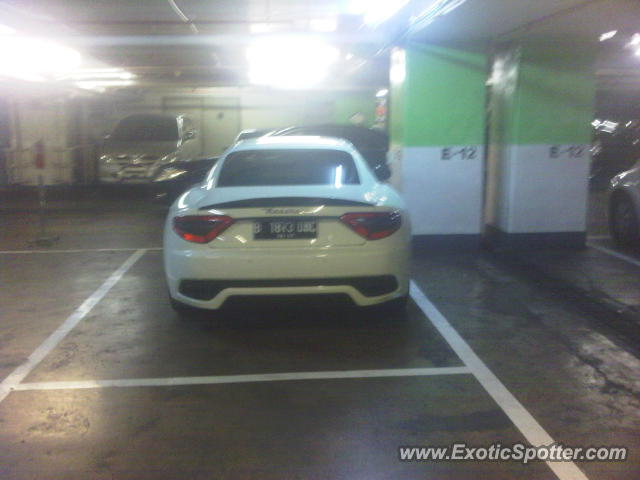 Maserati GranTurismo spotted in Jakarta, Indonesia