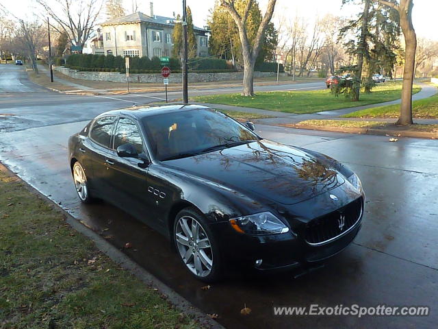 Maserati Quattroporte spotted in Minneapolis, Minnesota