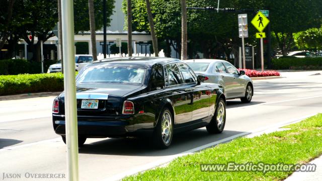 Rolls Royce Phantom spotted in Bal Harbour, Florida