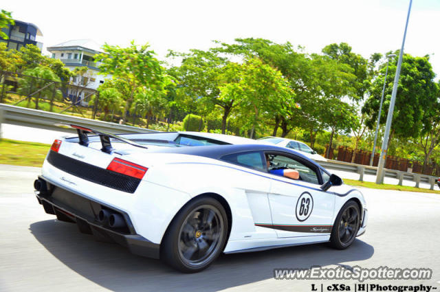 Lamborghini Gallardo spotted in Setia Alam, Malaysia