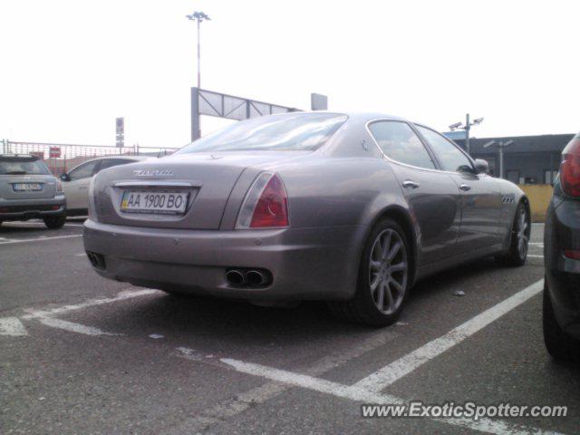 Maserati Quattroporte spotted in Bergamo, Italy