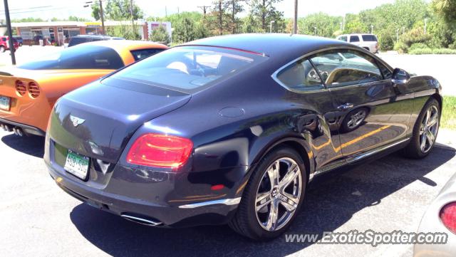 Bentley Continental spotted in Littleton, Colorado