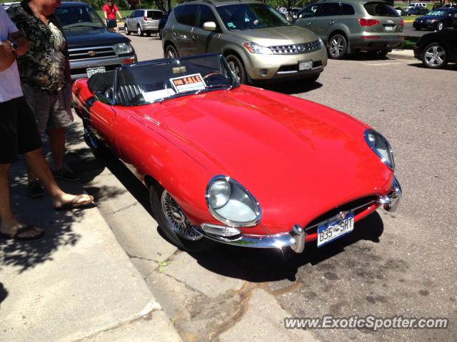 Jaguar E-Type spotted in Littleton, Colorado