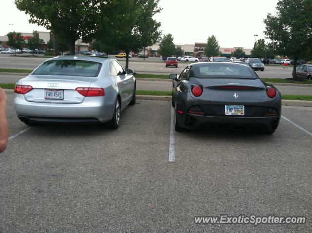 Ferrari California spotted in Cincinnati, Ohio