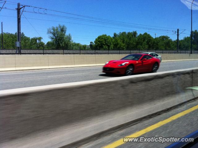 Ferrari California spotted in Littleton, Colorado