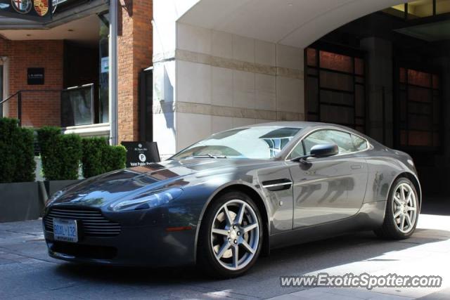 Aston Martin Vantage spotted in Toronto, Canada