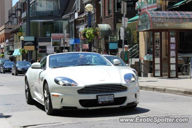 Aston Martin DBS spotted in Toronto, Canada