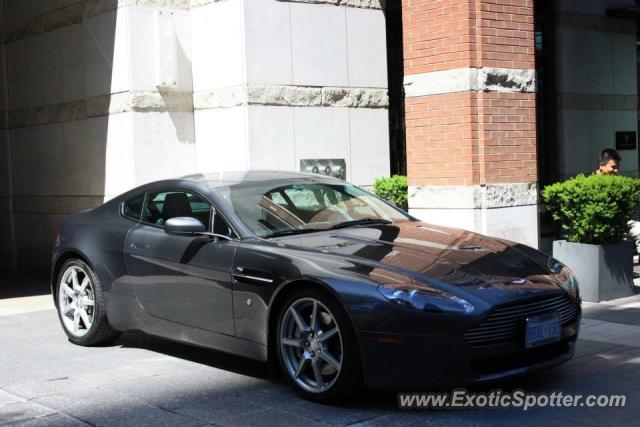 Aston Martin Vantage spotted in Toronto, Canada