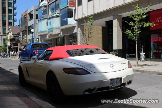 Mercedes SLS AMG spotted in Toronto, Canada