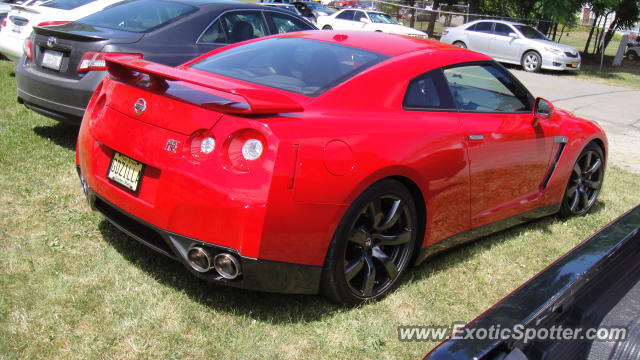 Nissan GT-R spotted in Watkins Glen, New York