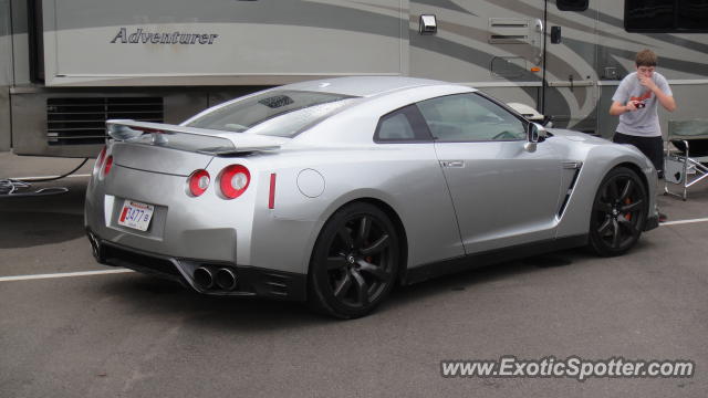 Nissan GT-R spotted in Watkins Glen, New York