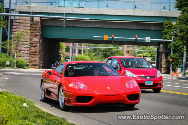 Ferrari 360 Modena spotted in Greenwich, Connecticut