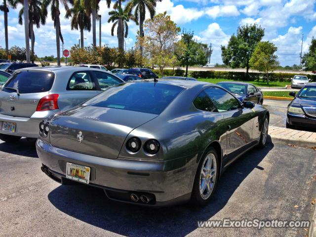 Ferrari 612 spotted in Boca Raton, Florida