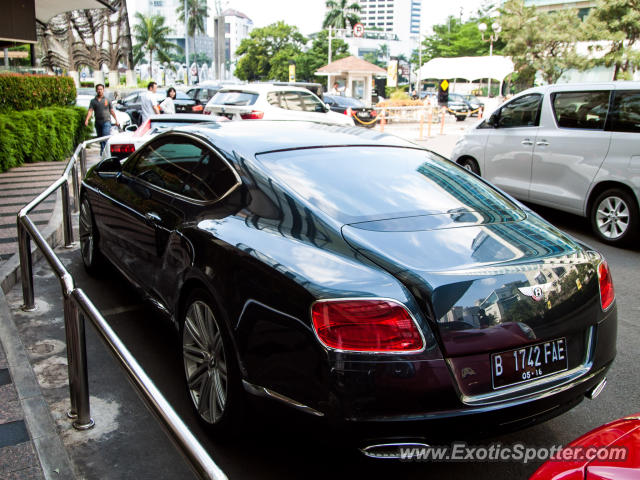 Bentley Continental spotted in Jakarta, Indonesia