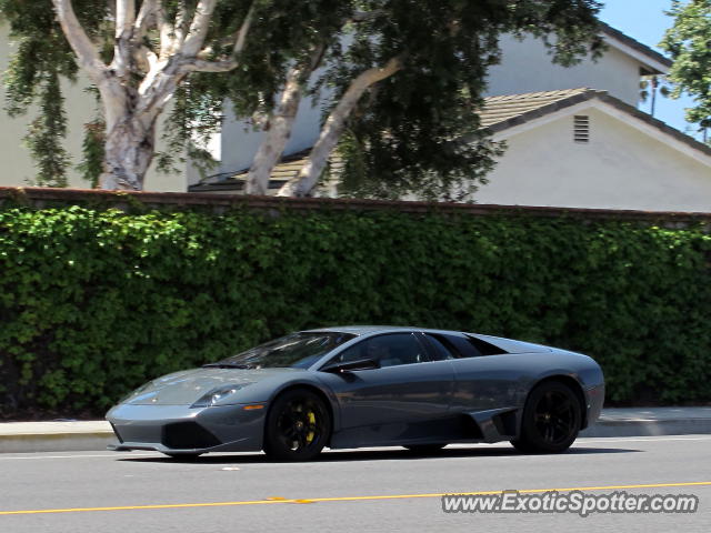 Lamborghini Murcielago spotted in Newport Beach, California