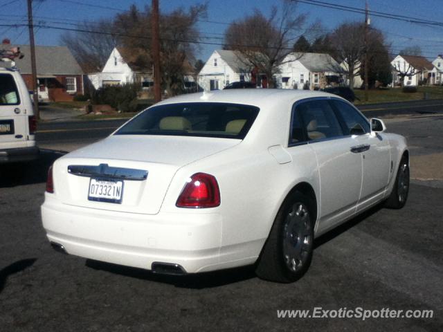 Rolls Royce Ghost spotted in Allentown, Pennsylvania