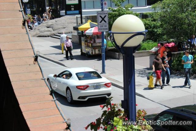 Maserati GranTurismo spotted in Toronto, Canada