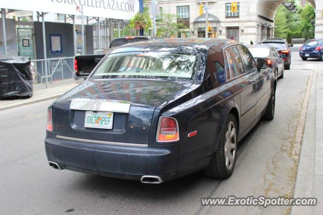 Rolls Royce Phantom spotted in Toronto, Canada